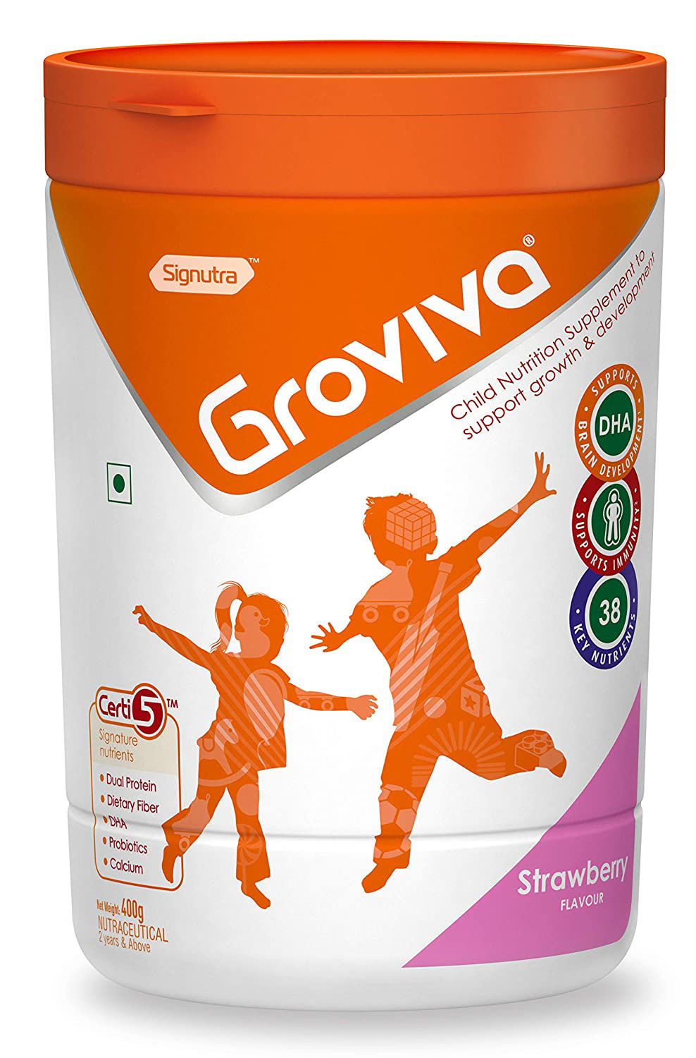 Groviva Strawberry 400g
