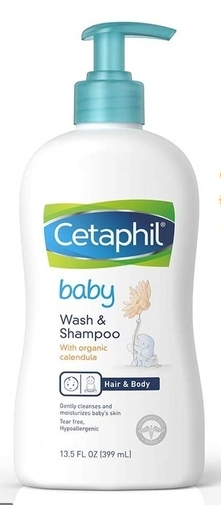 Cetaphil Baby Wash & Shampoo with Organic Calendula 400ml