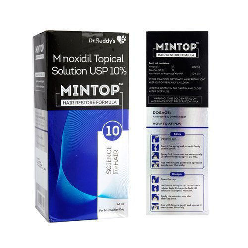 Mintop 10% Forte Hair Restore Formula 60ml