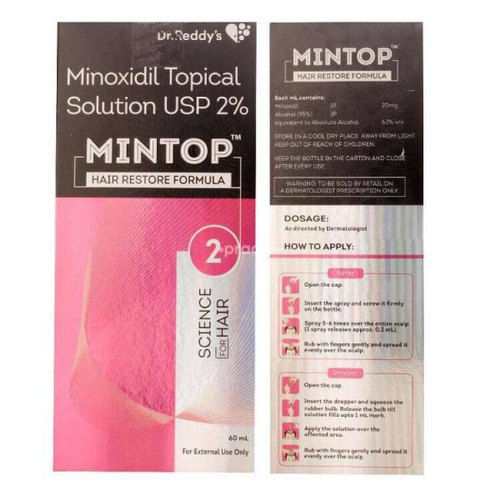 Mintop 2% Hair Restore Formula 60ml