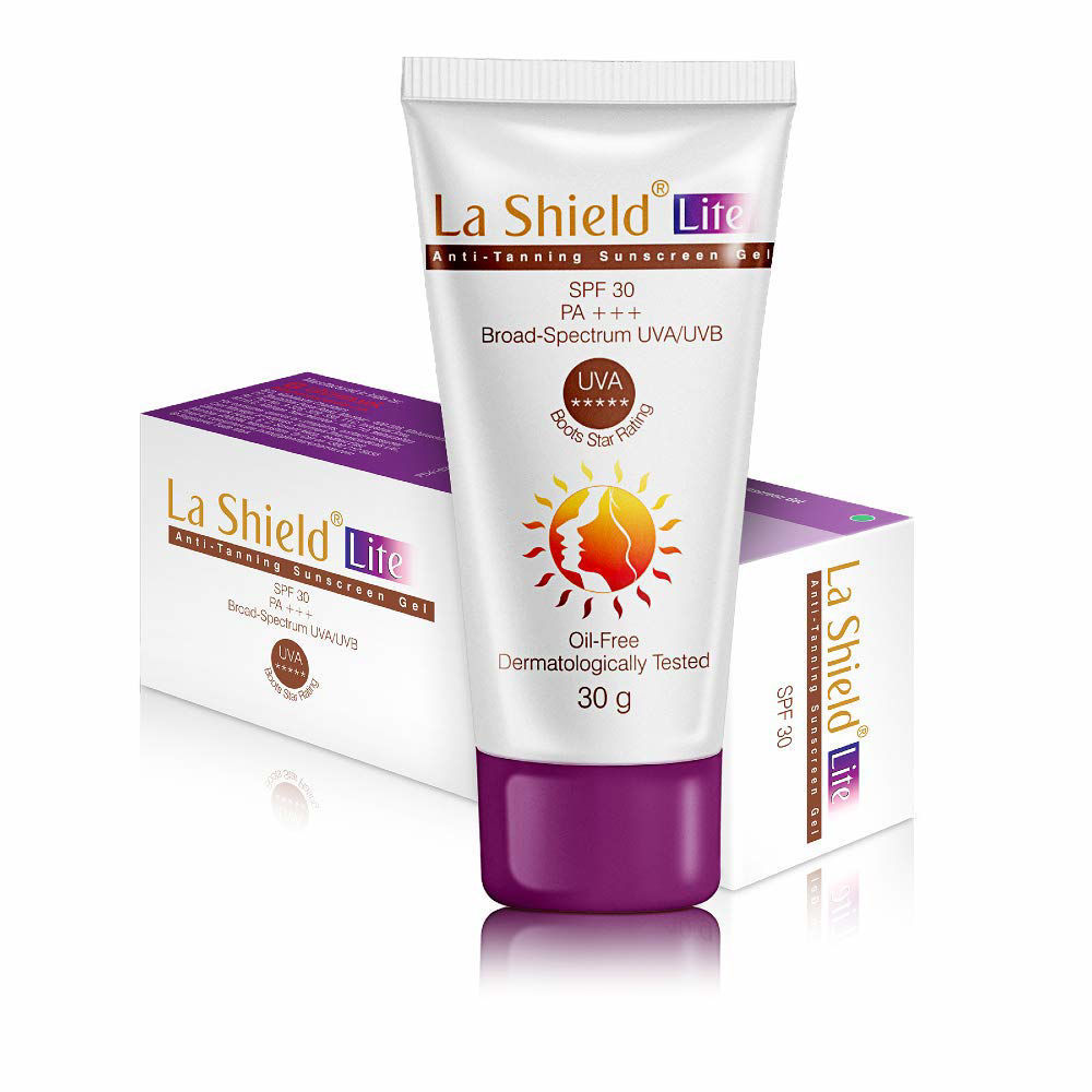 La Shield Lite Anti-Tanning Sunscreen Gel SPF 30 30g