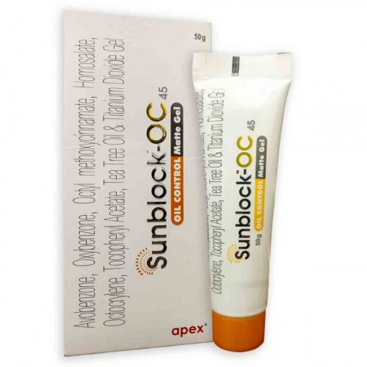 Sunblock Oc 45 Oil Control Matte Gel 50g