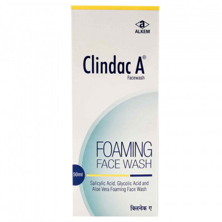 Clindac A Foaming Face Wash 50ml