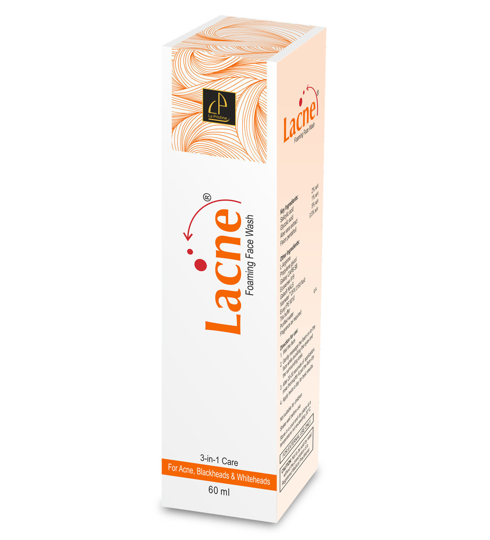 La Pristine Lacne Foaming Face Wash 60ml