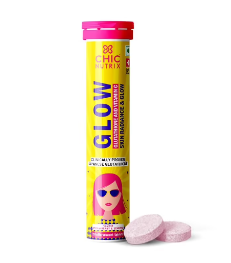 Chicnutrix Glow Glutathione & Vitamin C 20 Effervescent