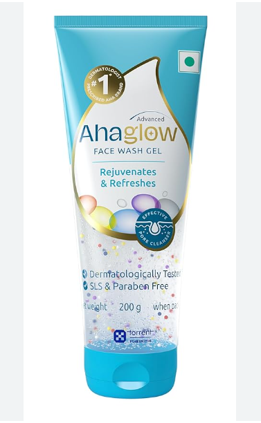 Ahaglow Advanced Skin Rejuvenating Face Wash Gel 200g