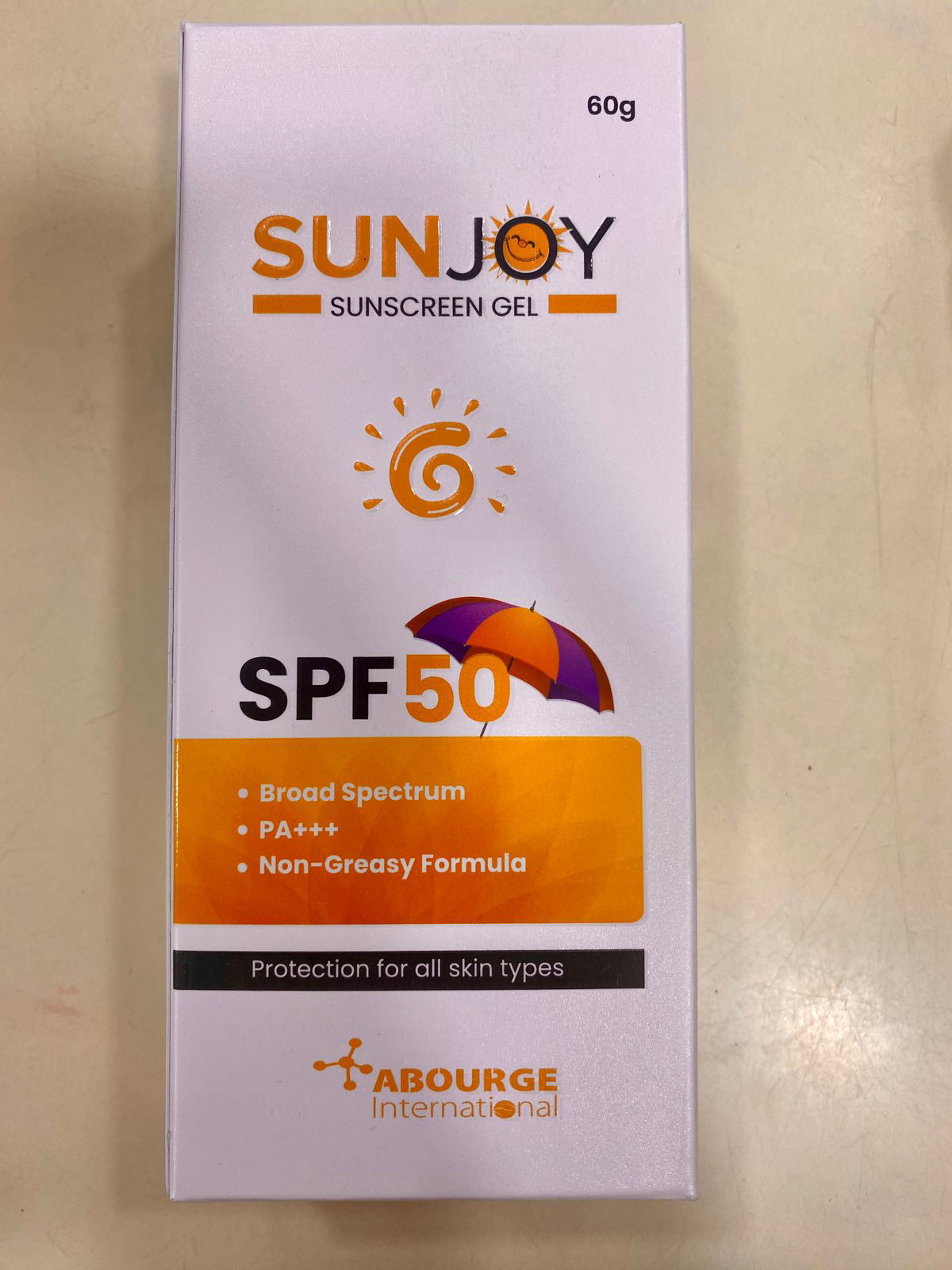 Sunjoy Sunscreen Gel SPF50 60g