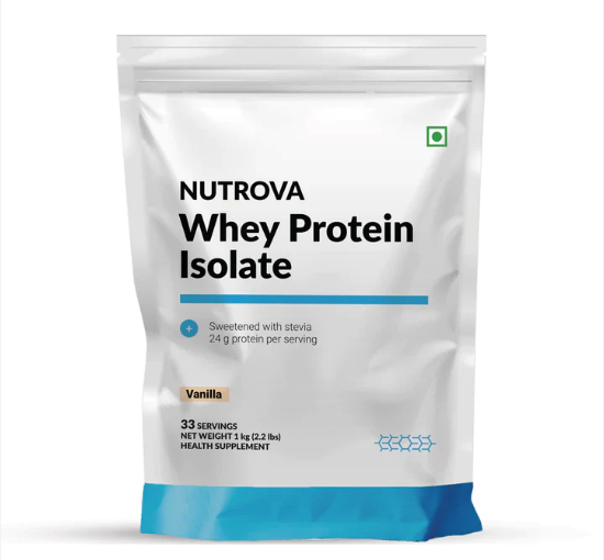 Nutrova Whey Protein Isolate Vanilla 1kg