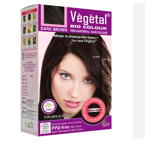 Vegetal Bio Colour (dark Brown) 150 g