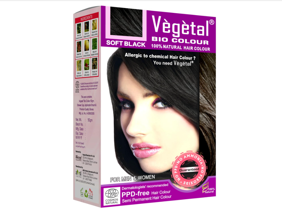 Vegetal Bio Colour (soft Black) 50g