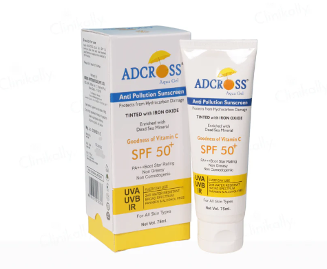 Adonis Adcross Aqua Gel SPF50+ 75ml
