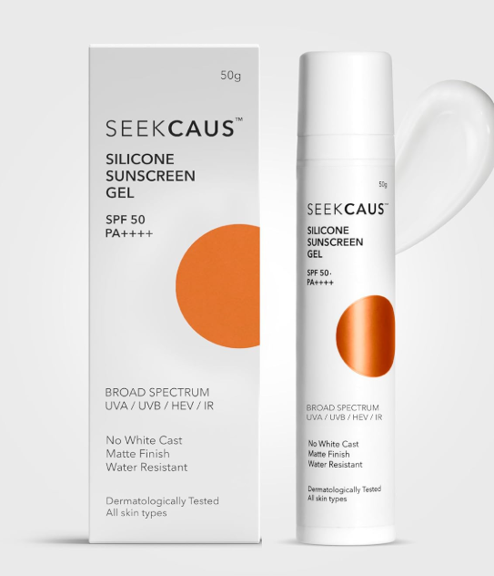 Seekcaus Silicone Sunscreen Gel SPF50 50g