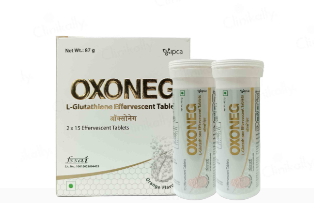 Oxoneg L-Glutathione Effervescent Tablets 2x15
