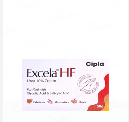 Excela Hf Urea 10% Cream 50g