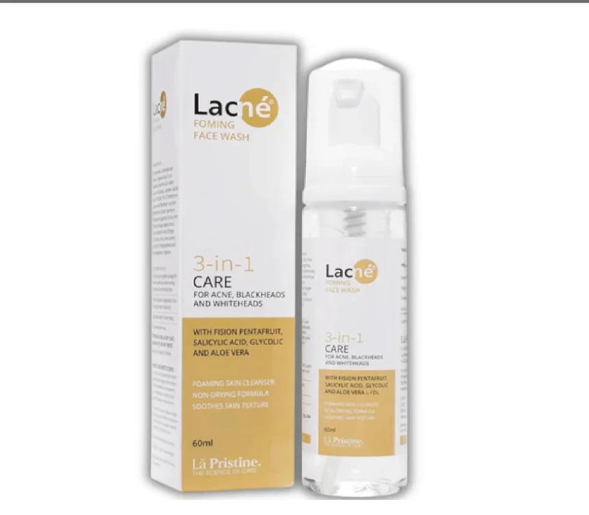 La Pristine Lacne Foaming Face Wash 60ml