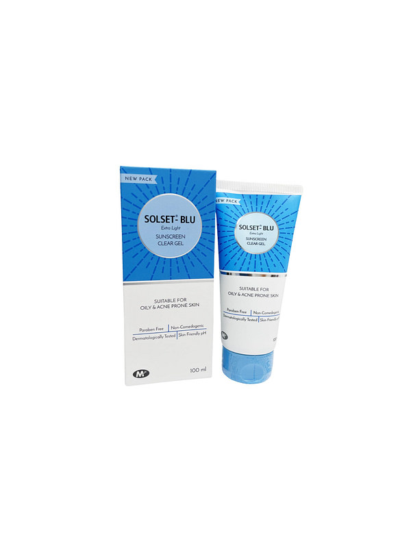 Solset-Blu SPF 35 Sunscreen Clear Gel 100ml