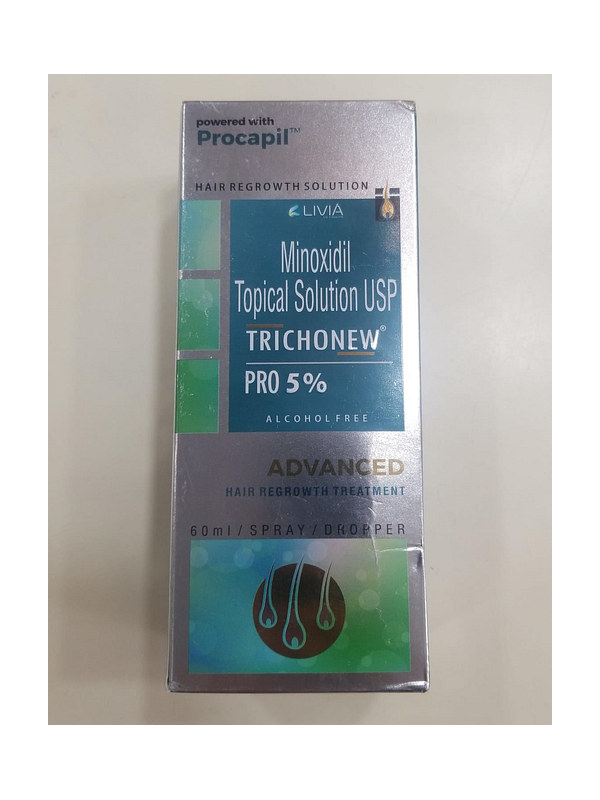 Trichonew 5% Topical Solution 60ml