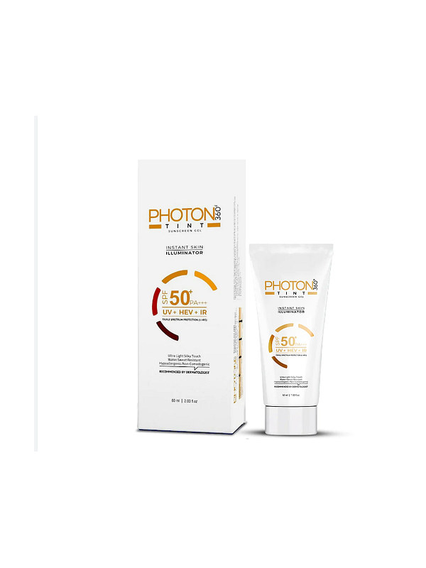 Aclaris Photon 360 Tint Sunscreen Gel SPF 50+ PA+++ 50ml