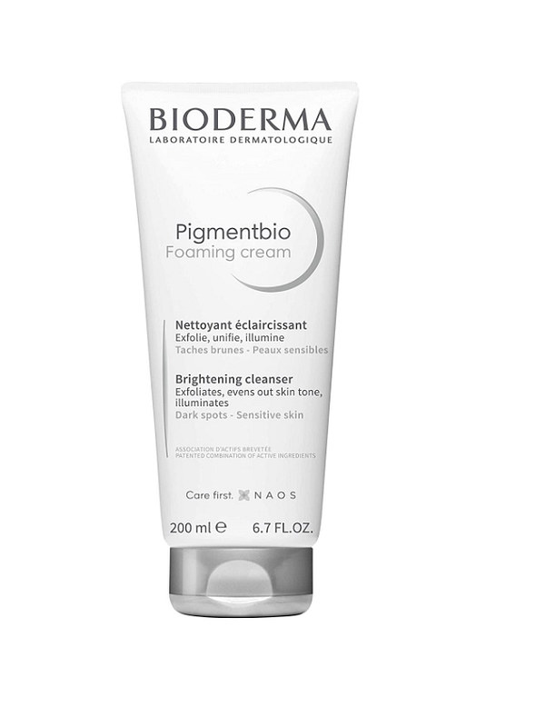Bioderma Pigmentbio Foaming Cream Brightening Exfoliating Cleanser 200ml