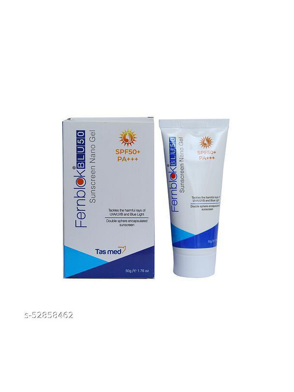Fernblok Blu 50 SPF 50+ PA+++ UVA/UVB/Blue Light Sunscreen Nano Gel 50ml