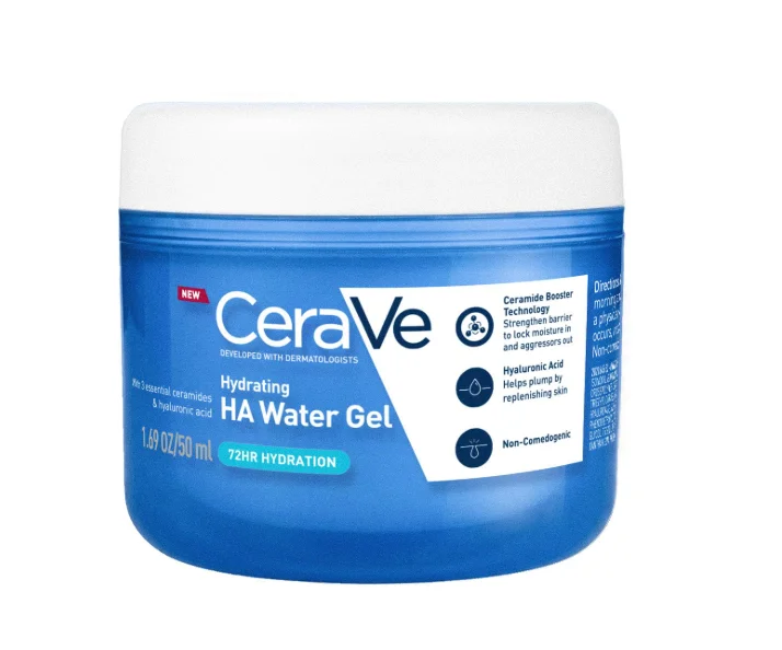 CeraVe Hydrating HA Water Gel Face Moisturizer 50ml