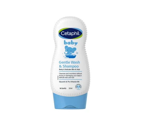 Cetaphil Baby Gentle Wash & Shampoo with Chamomile, Wheat Protein & Glycerin 230ml