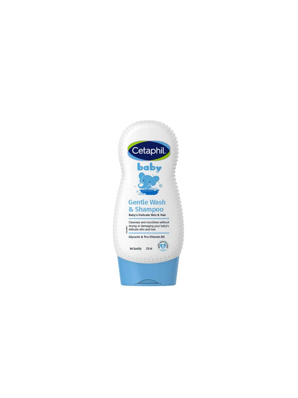 Cetaphil Baby Gentle Wash & Shampoo with Chamomile, Wheat Protein & Glycerin 230ml