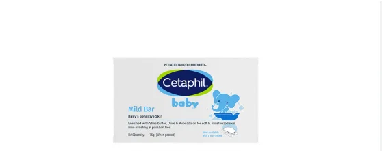 Cetaphil Baby Mild Bar 100g (4-Pack)
