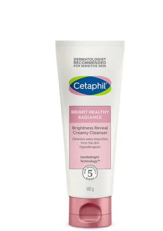 Cetaphil Bright Healthy Radiance Brightness Reveal Creamy Cleanser 100g