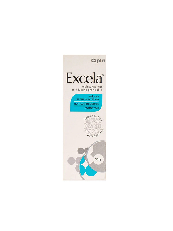 Excela Moisturiser for Oily Acne Prone Skin 50g
