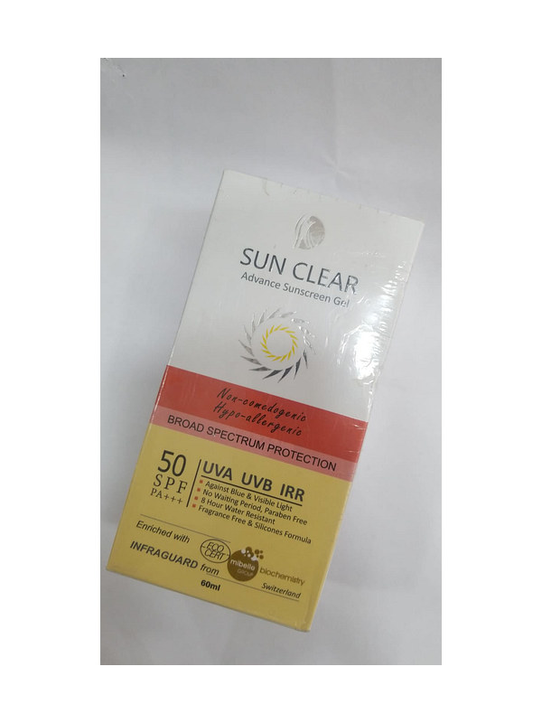 Sunclear Advance Sunscreen Gel SPF50 60ml