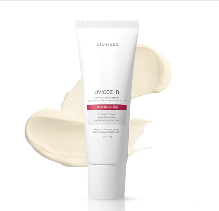 Ceuticoz Uvicoz IR Dry Touch Sunscreen Gel SPF 50+ PA++++ 50g