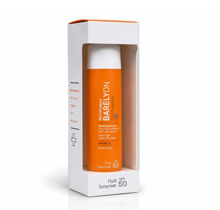 Dermatica Ray Protect Barelyon SPF50 Invisible Fluid Sunscreen 50ml