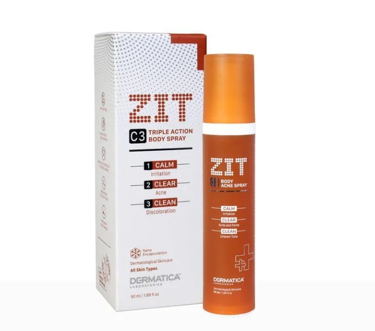 Dermatica Zit C-3 Triple-Action Body Spray 50ml