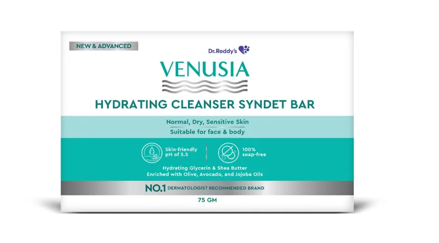 Venusia Hydrating Cleanser Syndet Bar 75g