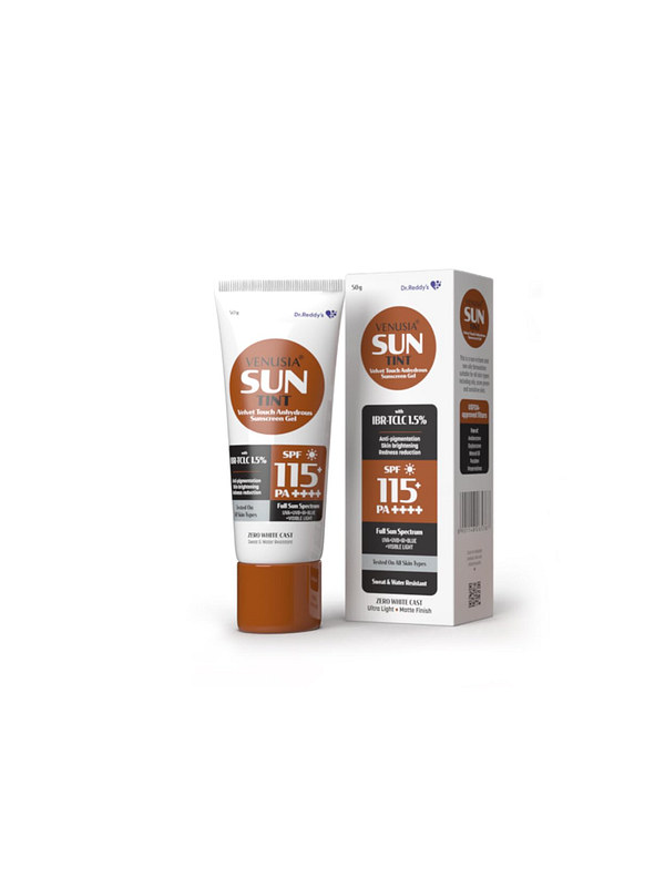 Venusia Sun Tint Velvet Touch Sunscreen Gel SPF 115+ PA++++ 50g