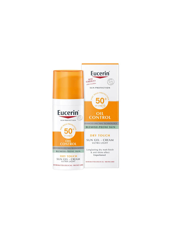 Eucerin Sun Face Oil Control Gel-Cream SPF 50+ 50ml