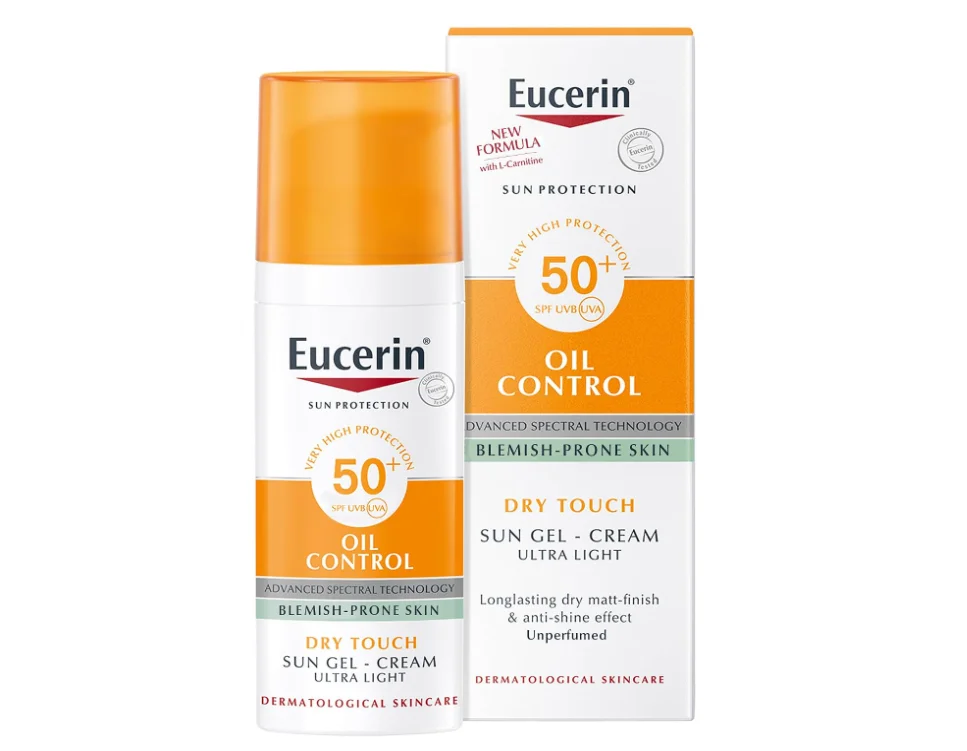 Eucerin Sun Face Oil Control Gel-Cream SPF 50+ 50ml