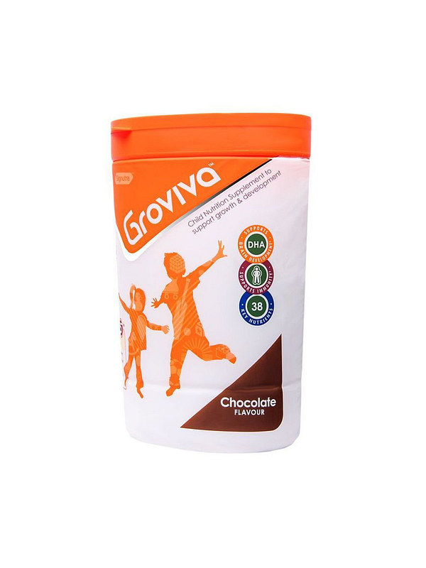 Groviva Chocolate Flavour Child Nutrition Supplement Powder 400g