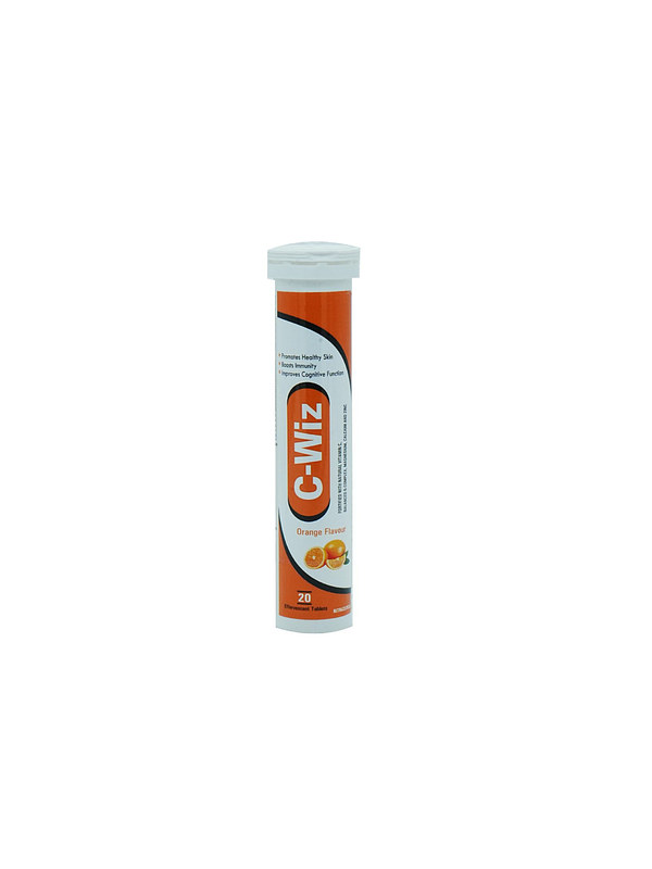 C-Wiz Orange Flavour Effervescent Tablet 20's