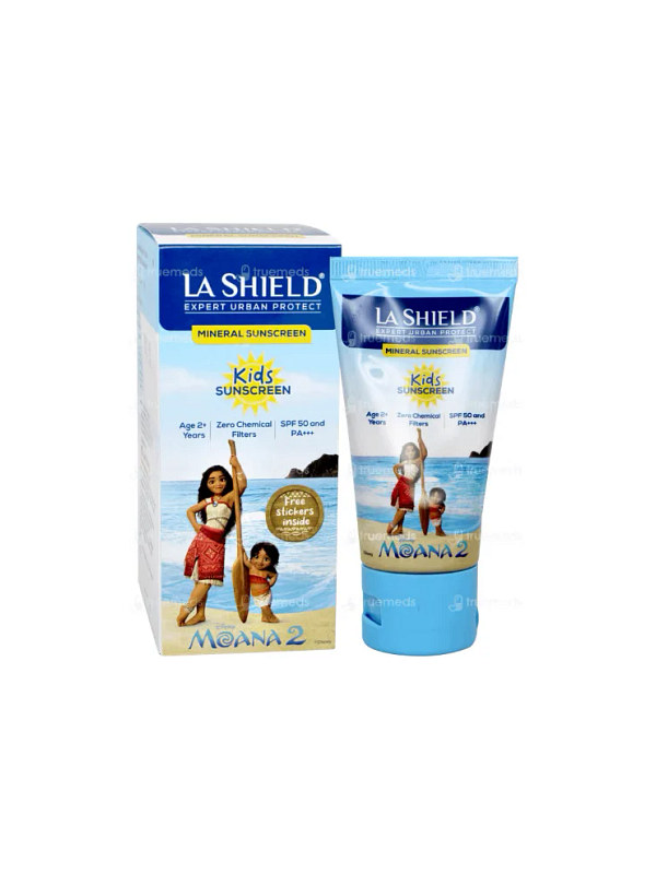 La Shield Kids Mineral Sunscreen SPF 50 PA+++ 50g