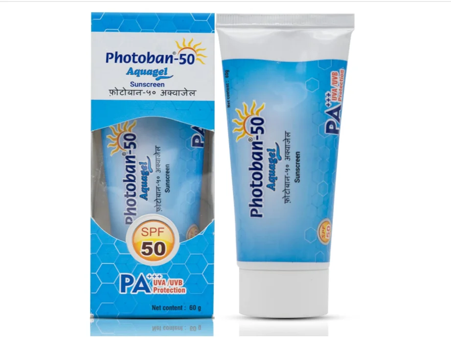 Photoban 50 Aquagel SPF 50 PA+++ Sunscreen 60g
