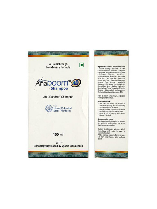 Anaboom AD Anti-Dandruff Shampoo 100ml
