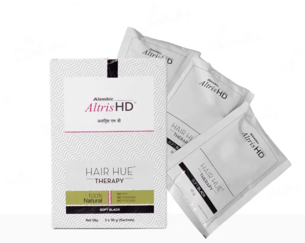 Altris HD Hair Hue Therapy Soft Black 3 x 50g 150g