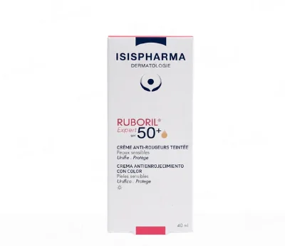 Isispharma Ruboril Expert SPF50+ Tinted Anti-Redness Cream 40ml