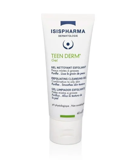 Isispharma Teen Derm Exfoliating Cleansing Gel 40ml