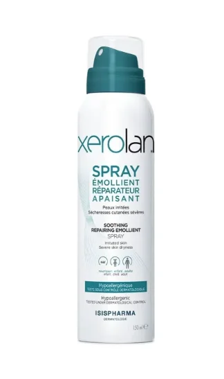 Isispharma Xerolan Soothing Repairing Emollient Spray 150ml