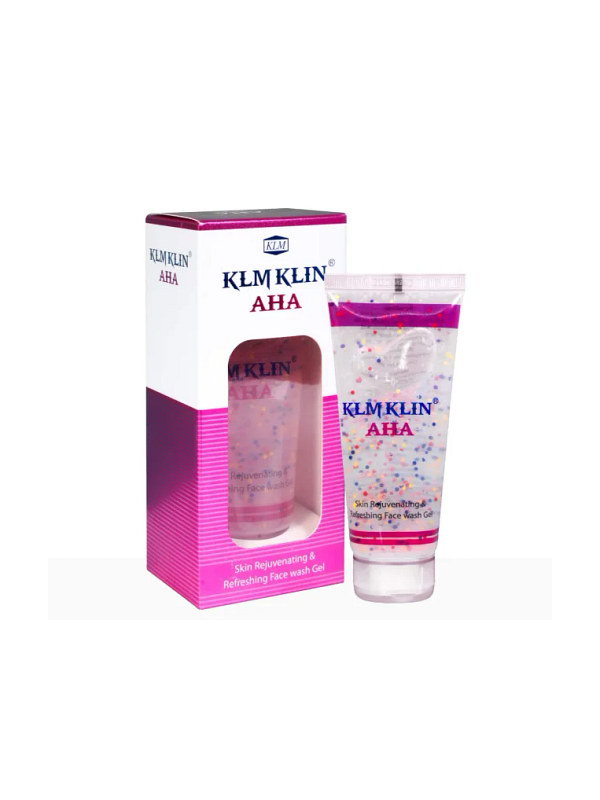 Klm Klin Aha Face Wash Gel 100ml