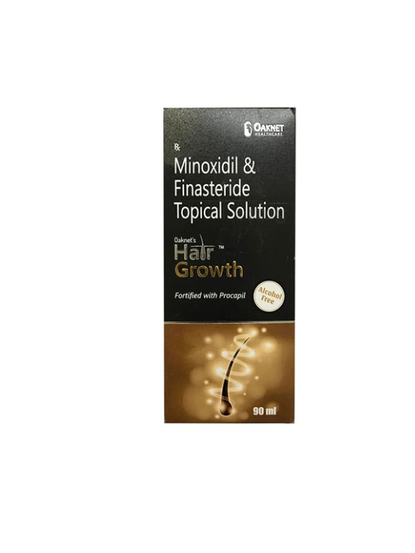 Oaknet's Hair Growth Topical Solution Alcohol Free 90ml