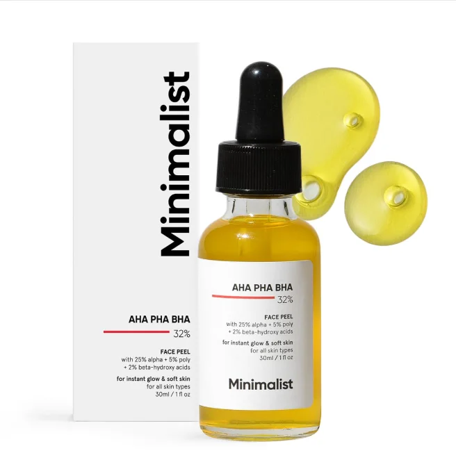 Minimalist AHA PHA BHA 32% Face Peel 30ml